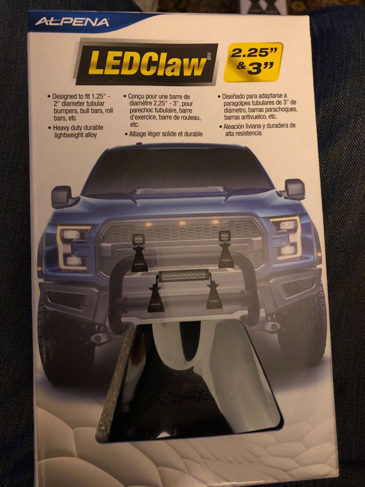 Alpena led lights 2.25&3” truck lights brand new in box