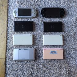 PSP'S & NINTENDO DS / LITE