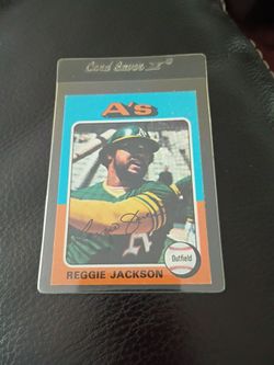 1975 Reggie Jackson Baseball Card