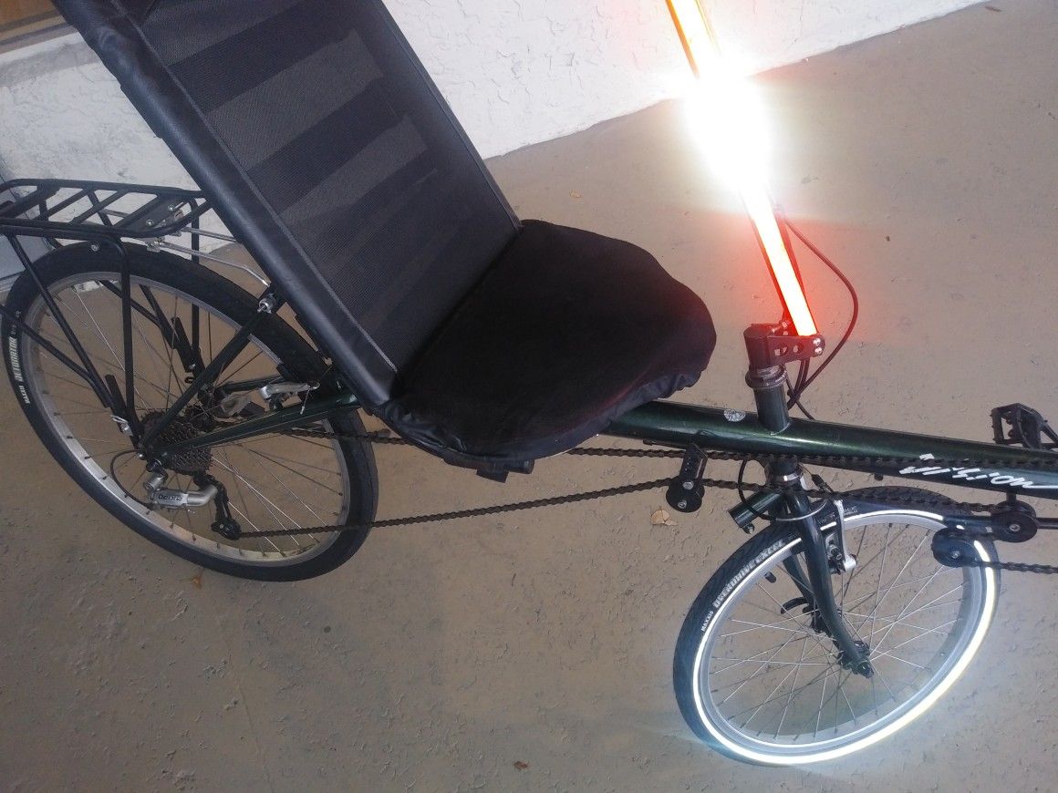 Vision R40 Recumbent Bicycle Bike Bent OSS Over Seat Steering for Sale