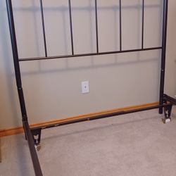 Full-size Bed Frame and Headboard