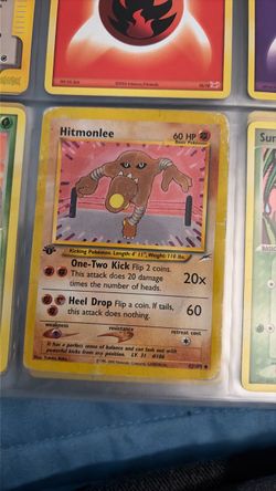 Hitmonlee (1st edition) 42/105