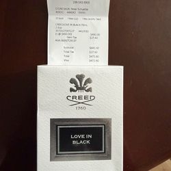Creed Love in Black