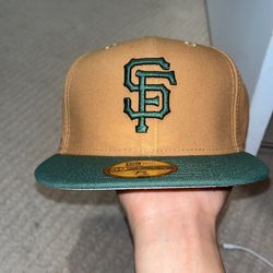 SF Giants Desert Pine Fitted 