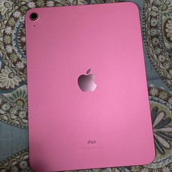 Pink iPad 10th Gen 