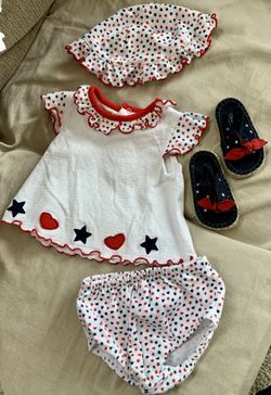 Girls 6-9 Month Outfit 