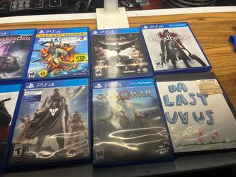 PS4 games