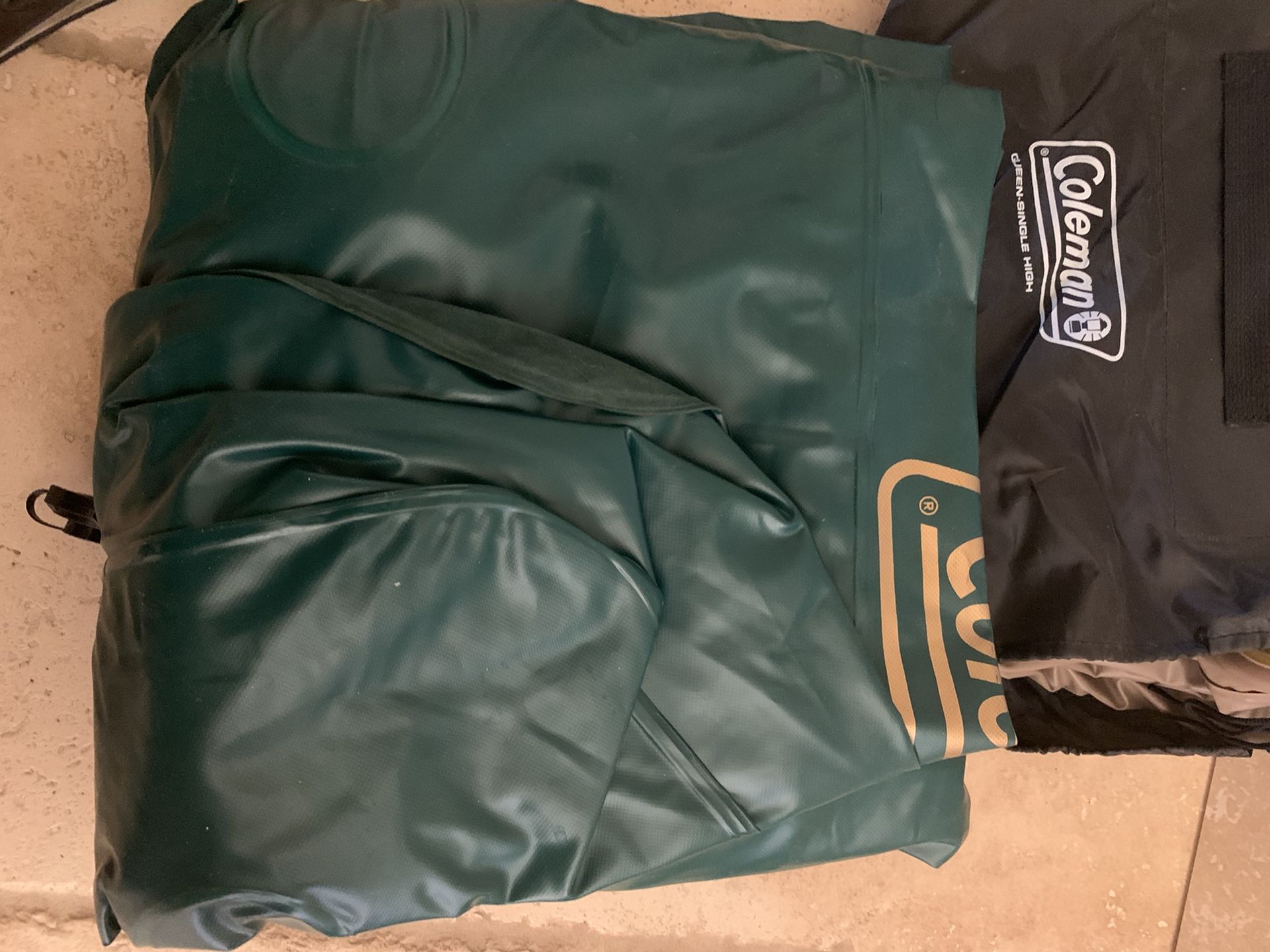 2 Coleman Air Mattresses And Pump
