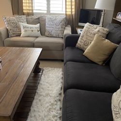 Sofa and Loveseat 