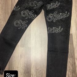 Amiri Jeans Sizes Listed In Pics 