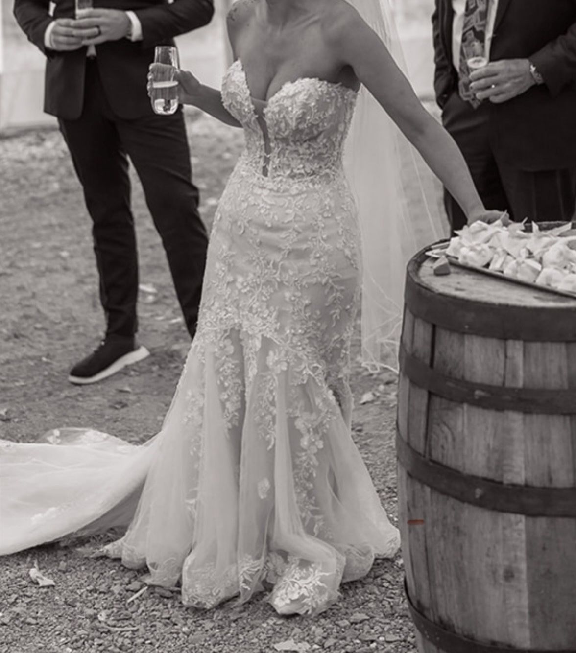 Pre-Owned Maggie Sottero Wedding Dress Size 0