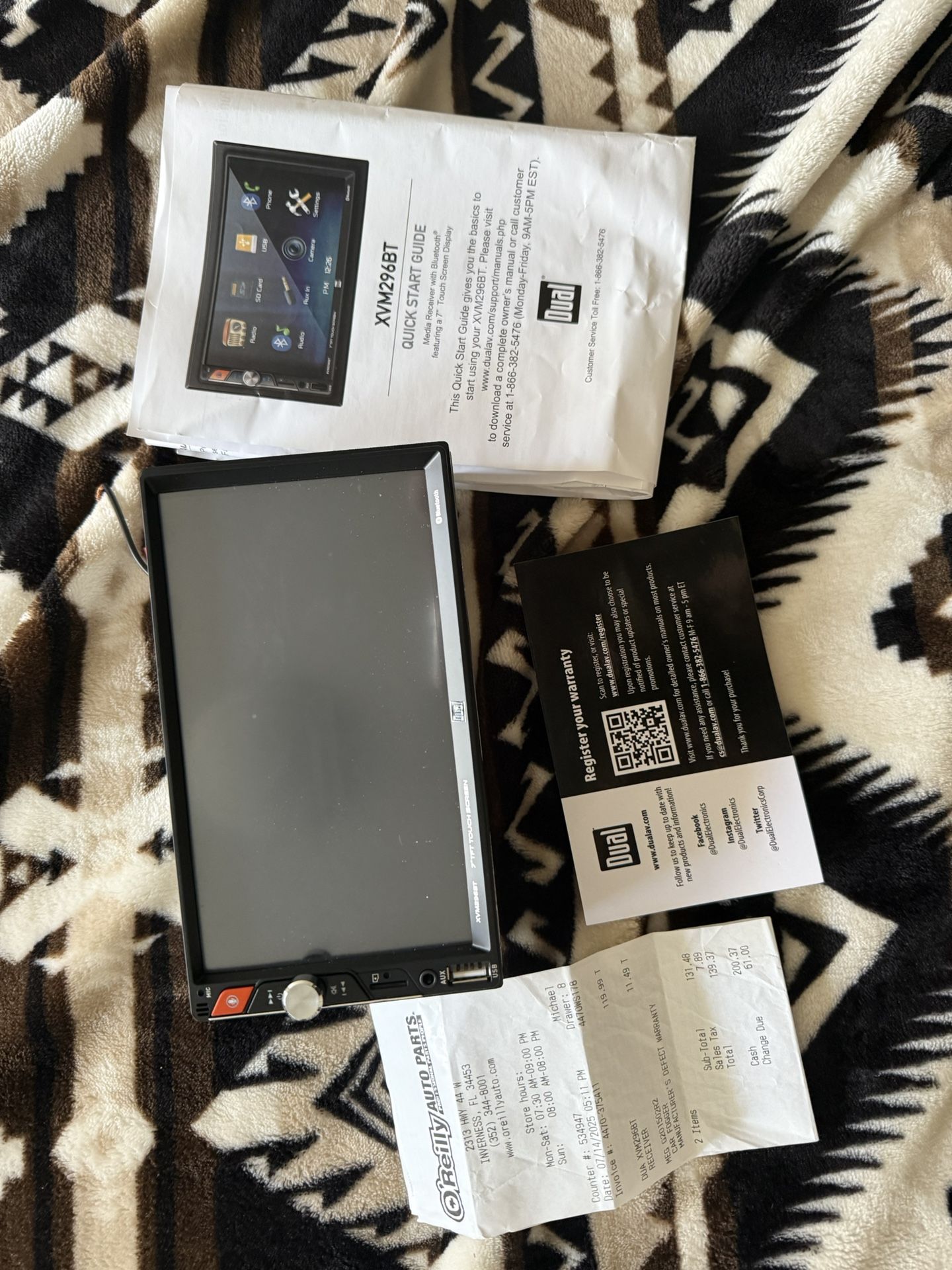 7inch Car Touchscreen Radio New Without Box