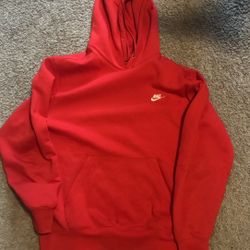 Red Nike Pullover 