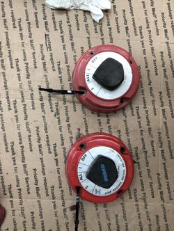 Perko battery switches