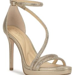 Jessica Simpson Rhinestone Platform Sandals