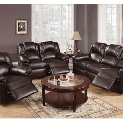 Brown Motion Sofa Set (Free Delivery)