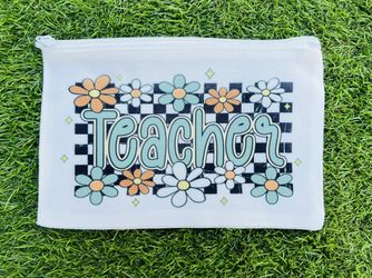 Teacher Pencil/makeup Pouch
