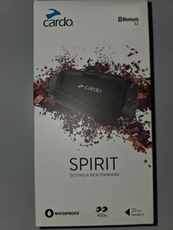 Cardo Spirit Motorcycle Bluetooth Intercom