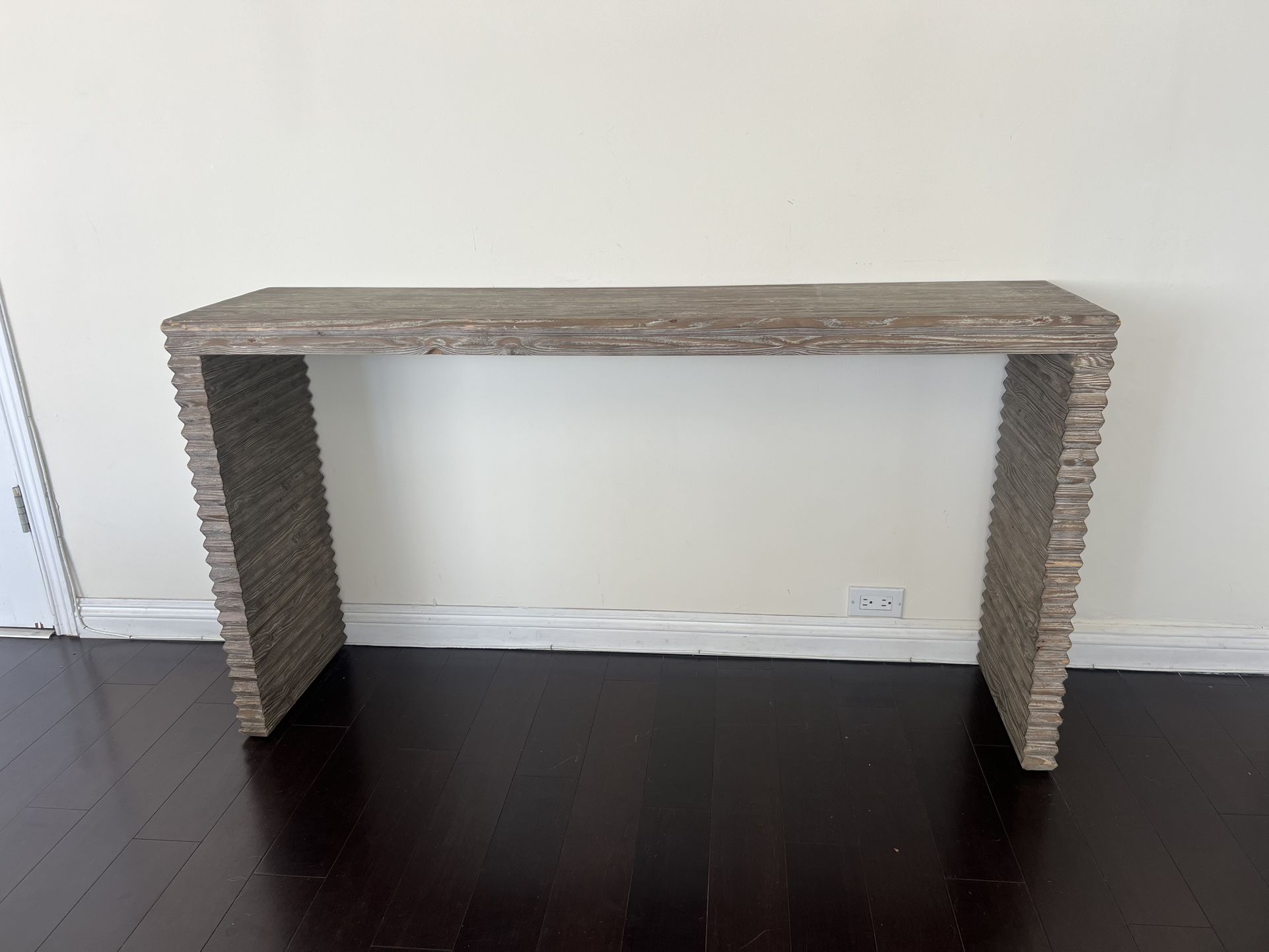 Hardwood Console Table