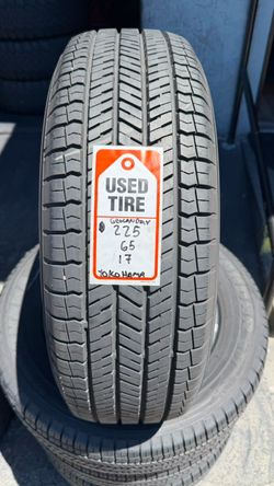 225-65-17 Yokohama Geolander Full Used Tire Set $250 Free Mounting and Balancing