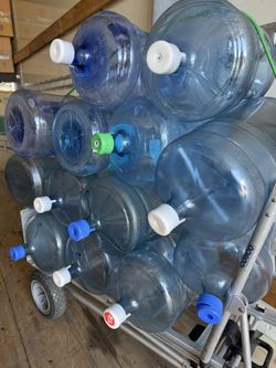 5 Gallon bottles water
