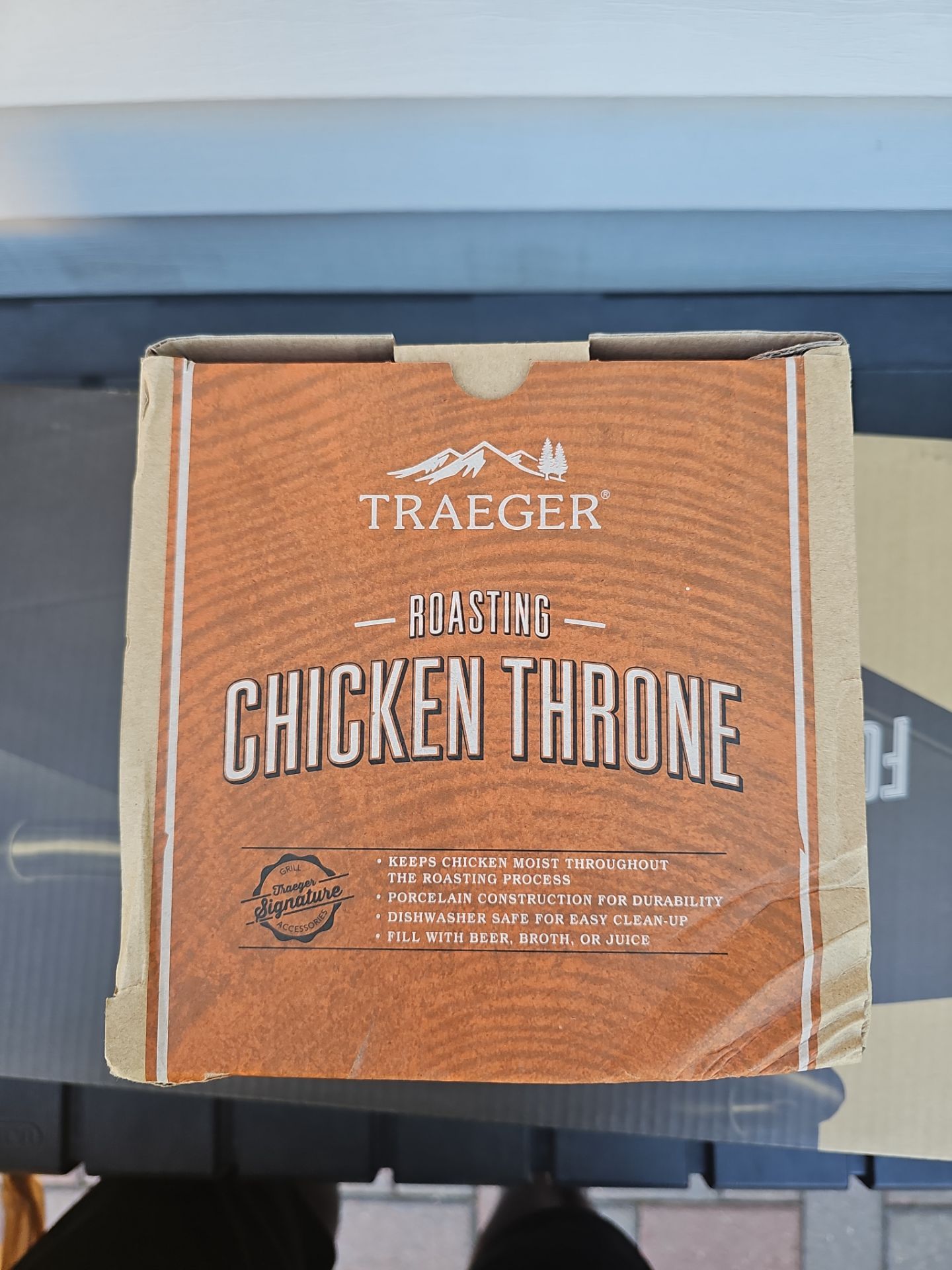 TRAEGER Chicken Throne