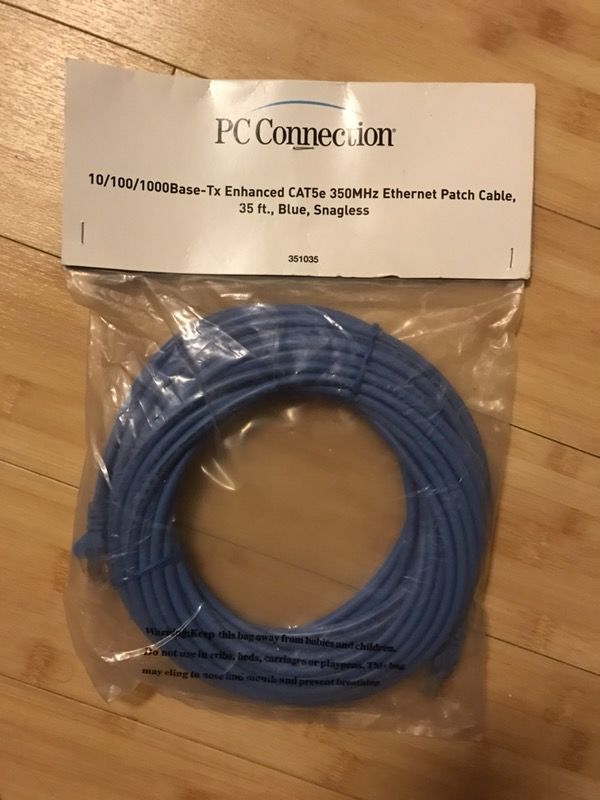Cat5e Ethernet Cable - 35ft