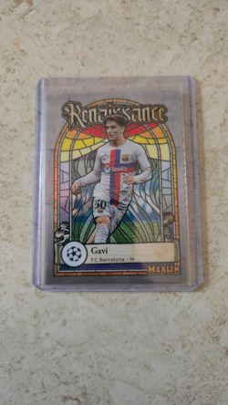 Gavi Merlin Renaissance FC Barcelona Trading Card