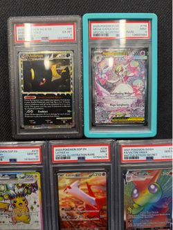 Pokemon graded card lot
