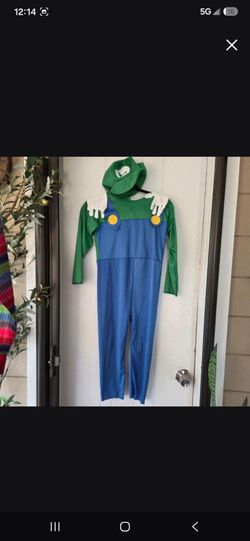 Luigi Child Costume MEDIUM