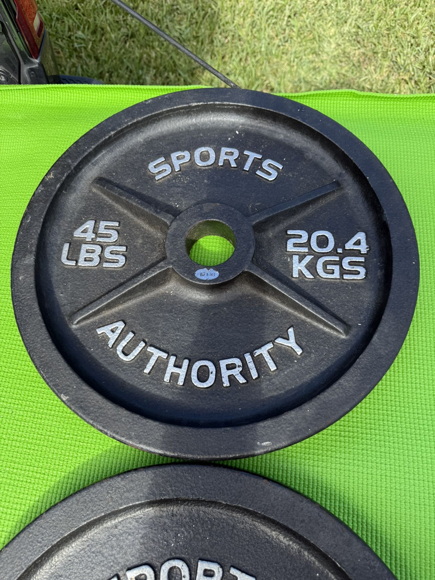 Olympic Weights - 45 Pounds X 2