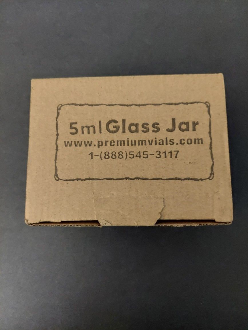 5ml Glass Jars 24 Count