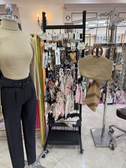 Jewelry & Handkerchief Display Rack