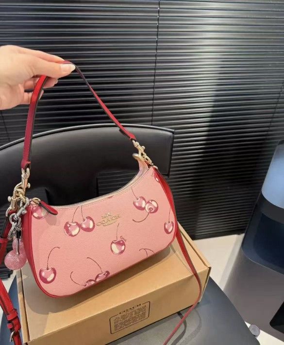 Coach Teri Shoulder Bag With Cherry Print