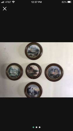 Thomas Kinkade Plate Collection