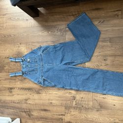 Carthartt Blue Denim Overalls 
