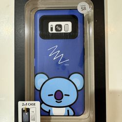 BT21 BTS Samsung Galaxy S8 Wallet Phone Case- Koya