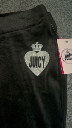 Black flared juicy couture pants