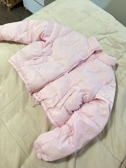 Pink bomber jacket