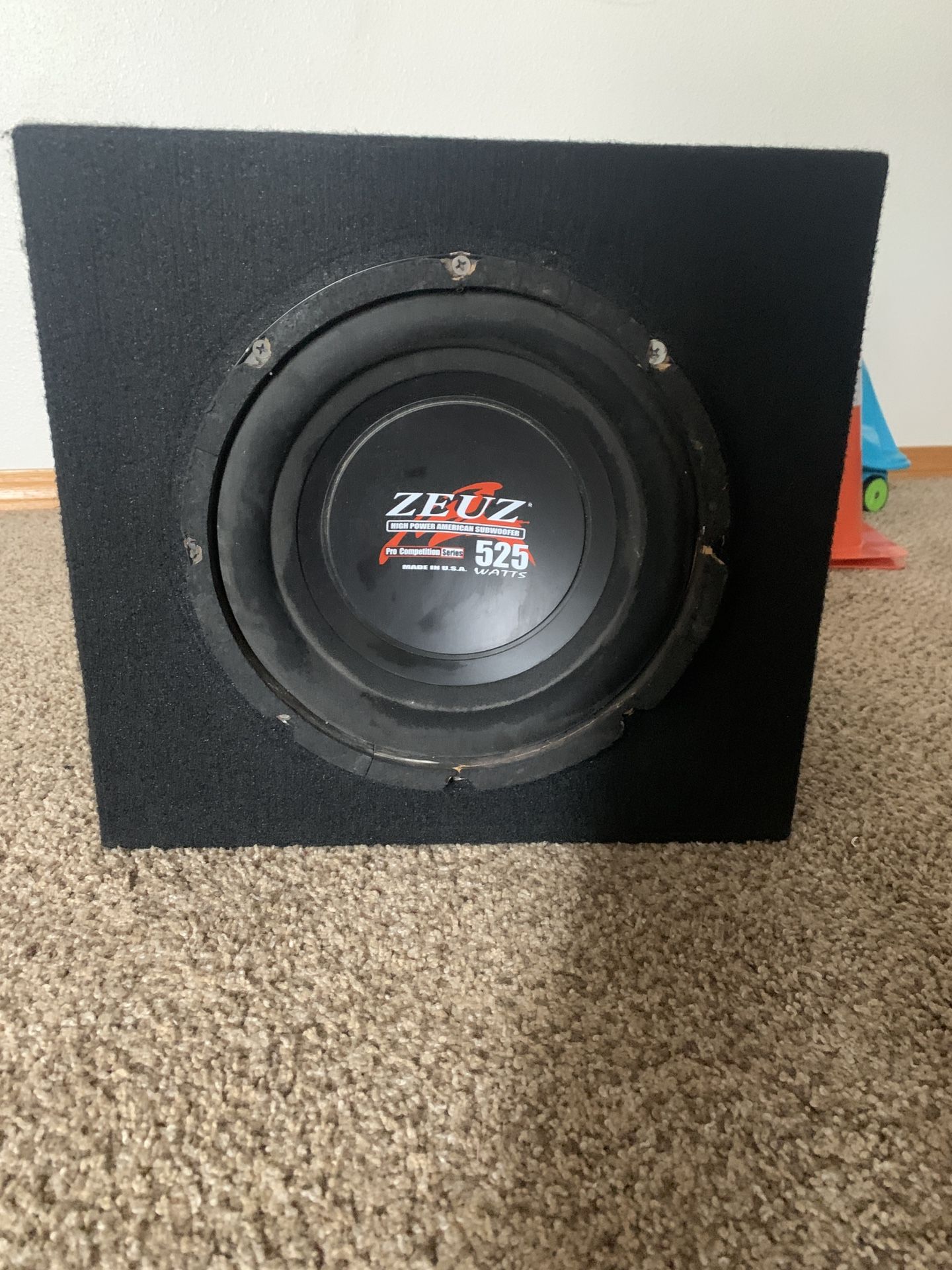Zeuz Subwoofer Competition 10”