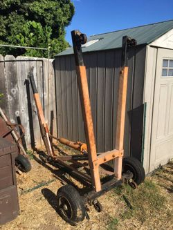 2 ton automotive engine hoist (cherry picker) and engine stand