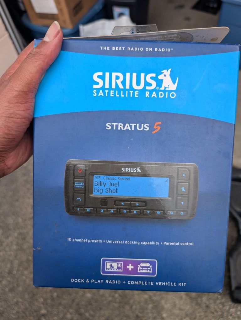 New Sirius Satellite Receiver