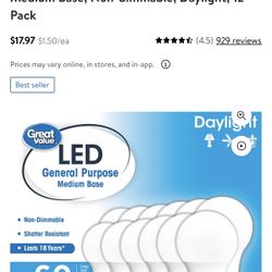 Brand New Bulbs $12 Each