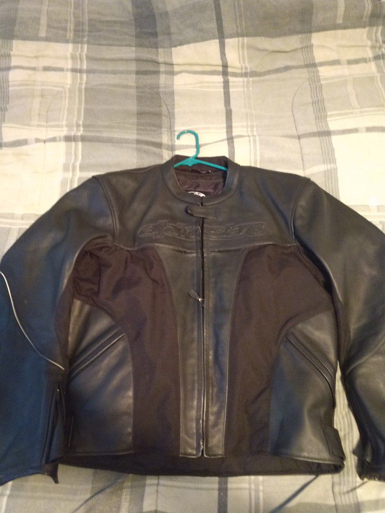 Alpinestars Leather and Textile Jacket 50/60