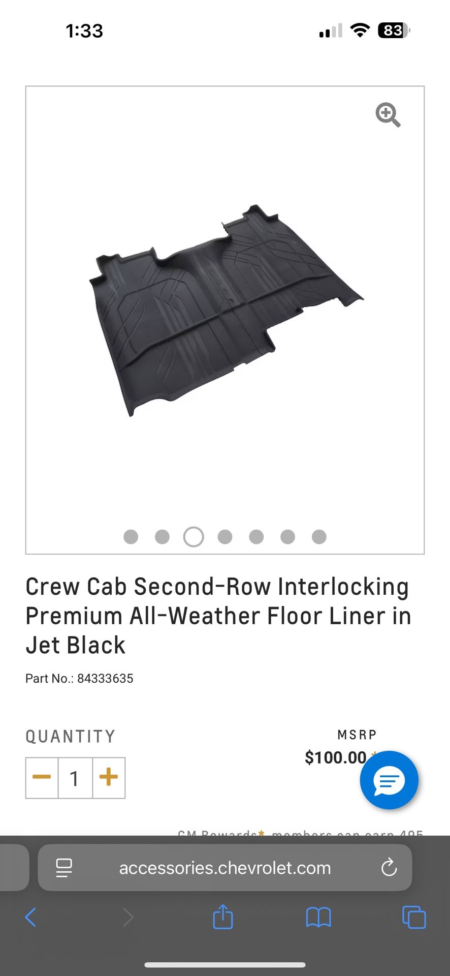 Chevy Silverado Weather Proof Matt’s