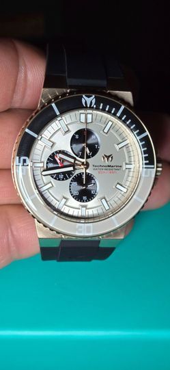 TechnoMarine La Pelagia Men's Watch - 43mm. Black