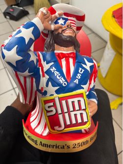 slim jim macho man randy savage collector series display