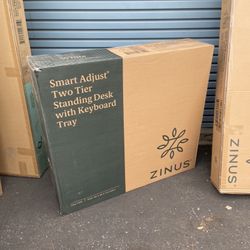 SMART ADJUST 2 TIER STANDING DESK 