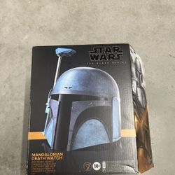 STAR WARS..BLACK SERIES..THE MANDALORIAN..DEATH WATCH HELMET 