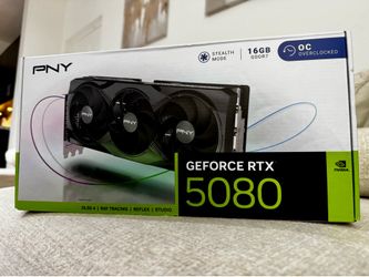 !!🔥 RTX 5080 PNY SEALES FOR TRADE